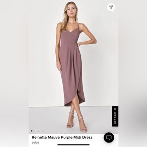 NWT Lulus hi low dress